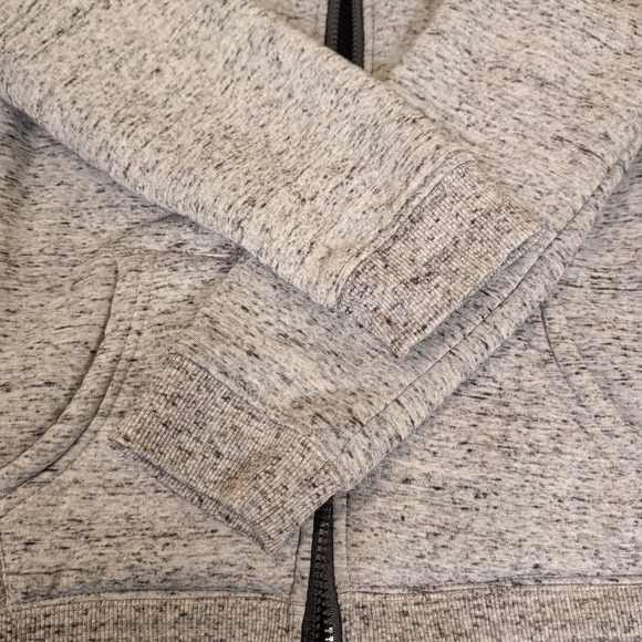 Boys Hollywood By Jean People Heather Gray Hoodie Sherpa Lined Sz small 8 - Picture 4 of 10